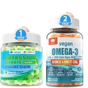 Omega 3 Gummies, Potassium Citrate Gummies, 3 Pack