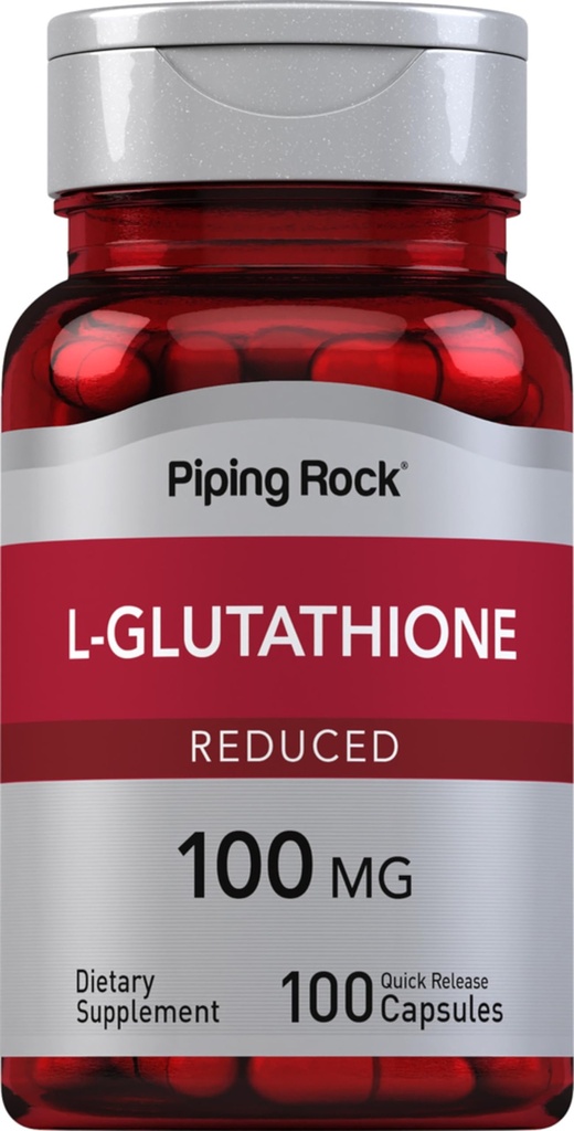 Piping Rock L Glutathione Supplement: 124; 100 mg