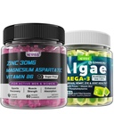 Vegan Omega 3 Gummies with Zinc and Magnesium Supplement