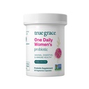 True Grace One Daily Women’s Probiotic - 30 Vegetarian Capsules - 90 Billion CFU - Digestive, Vaginal & Immune Health - Gluten & Soy Free