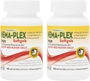NaturesPlus Hema- Plex Iron - 60 Fast- Actioning Softgels - 2 Pack - 85 mg Iron + C-vitamin & Bioflavonoider til sunde røde blodceller - Vegan, Gluten Free - 40 Total Servering