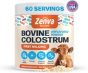 Colostrum Supplement Bovine Colostrum til mennesker 100% Pure Grass Fed, Supergut Health & Immunsupport, 50% IgG, Unflavored, Calostro Bovino para Adultos Organico 60 Servering pulver