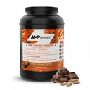 Chocolate Peanut Butter Whey Protein Powder - R.I.S.E Formula Designed by Athletes - 50g Protein, BCAA, Creatine, L-glutamine, Probiotics & Digestive Enzymes - Whey Isolate Protein Powder 30 Servings