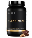 Kaged Clean Meal Powder | Chocolate Peanut Butter | Meal Replacement Shake | Whey Protein Isolate | Clean Carbs, MCT Oil Fats, Organic Vitamins and Minerals | Supplements for Men & Women | 20 Servings