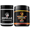 Gorilla Mode Creatine Monohydrate Micronized Powder & Pre Workout (Watermelon)- Massive Pumps | Laser Focus Energy | Improved Muscle Size | Power Output and Strength