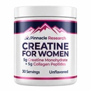 Creatine for Women + Collagen 5g Each - Unflavored Powder
