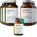 ALGAECAL Bundle Sundhed Bundle - Gratis 4-in-1 D3-vitamin Complete & Red Algae Calcium med 16 essentielle næringsstoffer, Klinisk støttet til at øge knogletæthed i 6 måneder