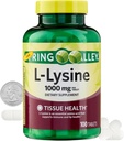 L- Lysin 1000mg Aminosyre- lysin L lysin Lysin Supplement Lysin immunsupport 100 tabletter