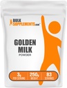BulkSupplements.com Golden Milk Powder - Golden Milk with Turmeric and Ginger, Black Pepper and Cinnamon Powder, Superfood Supplement - Gluten Free, 3g per Serving, 250g (8.8 oz) (Pack of 1)