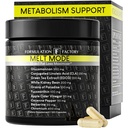 Formulering Factory Metabolisme Booster - Smeltetilstand Natural Thermogen Support med Glucomannan, L- Carnitin & Green Tea Extract - Avanceret Satiety & Energy - 120 Kapsler, 2 Måned Supply