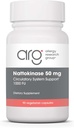 Allergy Research Group Natokinase 50mg Supplement - Renset og indkapslet Natokinase, afledt af Nato, Vegetariske Kapsler - 90 Tæl