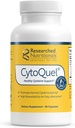 Forsøget ernæring CytoQuel med N- Acetyl Cysteine, Urtetilskud & Gurkemeje Extract - Fremme sund cytokine funktion for immunforsvar, søvn & fysisk komfort (90 kapsler)