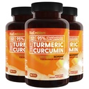 Bioemblem gurkemeje Curcumin Supplement til BioPerine Mea124; Joint Support & Heart Health Mea124; med Organic gurkemeje pulver & 95% Curcuminoids Extract 124; California Made, Non- GMO, 90- Day Supply