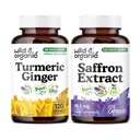 Turmeric Ginger 120 Capsules & Saffron Extract 120 Capsules