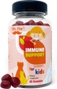 Mr. Pen Elderberry Vitamin C Zink gummier til børn, 124; 60 grev 124; 2 måneder Supply 124; 4 + År, Immunstøtte Gummier, Lavsukker, Non- GMO, Vegan, Gluten Free, Pectin Chews