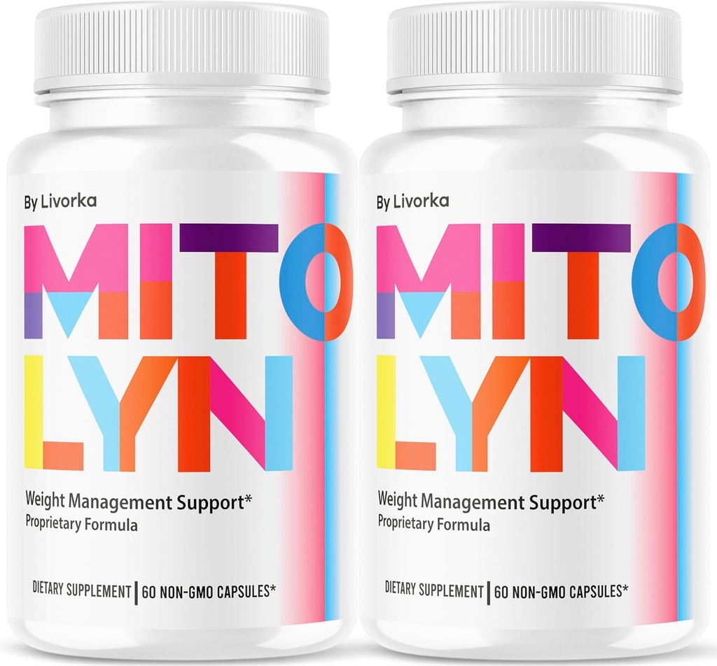 (2 Pack) Mitolyn kapsler - Mitolyn, Mitolyn Advanced Formel Pills, Mitolyn Supplement, Mito Lyn, Mito Lyn Pills, Mitolyn Support, Mitolyn Pills, Mitolyn Supplement Pills, 120 Kapsler til 2 Måneder