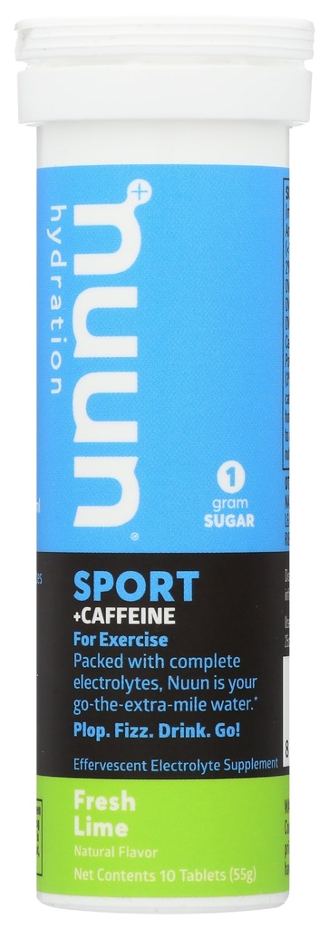 Nuun, Drink Tag Energy Fresh Lime, 1.9 Ounce