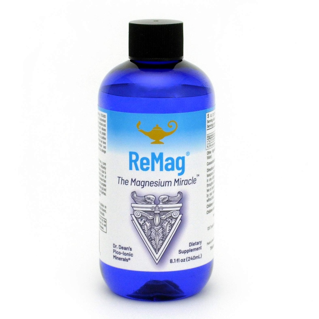 RnA ReSet ReMag Liquid - High Absorption Magnesiumchlorid, 8.1 Fl Oz (1- Pack)