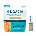 Liquid I.V.® Hydration Multiplier Sugar - Free - Mandarin Orange | Electrolyte Powder Drink Mix | 1 Pack (14 Servings)
