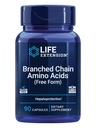 Life Extension Forgrenet kæde Aminosyrer (BCAA), leucin, isoleucin, valin, fremmer muskel inddrivelse Efter øvelse, Glutenfri, Non- GMO, 90 kapsler