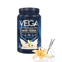 Vega Protein + Inddrivelse, Vanilla - 30g Vegan Protein, Dairy & Gluten Free, Probiotika, NSF Certified, 28.8 oz (20 Servere)