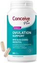 CONCEIVE PLUS Ovulationsunderstøttelse af 124; Myo- Inositol & D- Chiro Inositol til kvinder Fertilitet