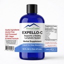 Expello- C - Ultimate Cellular Detox - Cleanse and Detox - Echinacea, Goldenseal & Red Clover Supplement - Alkohol- Free Liquid Lever Cleanse, Nyre Cleanse og System Booster, 16 Fl Oz.