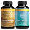 Primal Harvest Daily Two-Step Routine | Ashwagandha + Stress | 2 Pack | 30 Day Supply