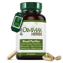 Dimmak urter Certified Organic Blood Ranifier til intern oprydning & afgiftning + Fordele lever og Nyre FunktionsName