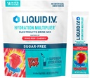 Liquid I.V.® Hydration Multiplie® Sugar-Free - Ring Pop Cherry | Electrolyte Powder Drink Mix | 1 Pack (14 Servings)