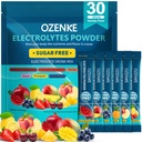 Electrolytes Powder Packets, 30 Sticks Sugar Free Hydration Packets, Electrolyte Drink Mix Travel Electrolyte Packet for Rapid Hydration, 6 Flavors
