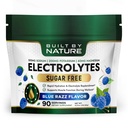 Built by Nature Electrolytes Powder – Hydration & Electrolyte Drink Mix – Sugar Free Electrolytes Powder for Hydration, Energy & Recovery – Blue Razz Flavor, 90 Servings