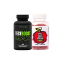 Schedpt Nation by V Shred Test Boost Max and Apple Cider Vincipes Gummies Bundle