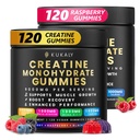 Creatine Monohydrate Gummies for Men & Women, 9000MG Creatine Gummies Sugar Free -BCAA 2:1, B12 B6 for Boost Strength, Focus & Endurance, Vegan, Non-GMO