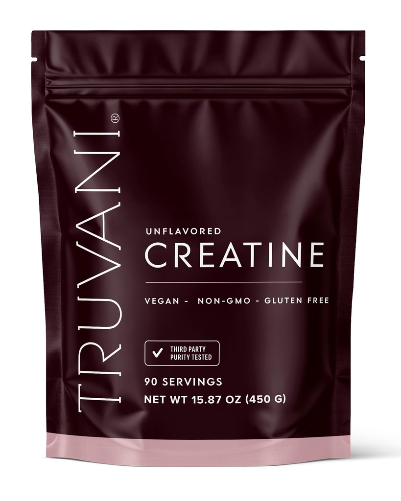 Truvani Creatinine Monohydrat Pulver • 124; 5g Pure Creatin Per Serving • 124; Tredjepart Testet • 124; 90 Servere • 124; Understøtter Styrke og Cellular Energy • 124; Ingen Fillers • 124; Kvinder og mænd
