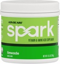 AdvoCare Gnist - Energy Drink Mix - Vitamin & Aminosyre supplement - Understøtter Energy & Focus - Bærbar immunforsvar - Sukkerfri - Limeade (10