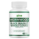 Wormwood Black Walnut Clove Capsules - Rensning, Detox, Intestinal Guard Formel Supplement for mennesker, med Wormwood urt, Black Walnut Extract Kombination, 60 Capsules Non- GMO