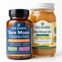 TrueSeaMoss Bundle – Immune Caps & Ashwagandha Sea Moss Gel