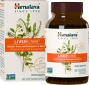 Himalaya LiverCare for Total Lever Support, Rense og Detox, Beskytter celler & enzymer, 375 mg, 180 kapsler, 90 dages forsyning