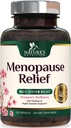 Menopause Kosttilskud til kvinder - Menopause Relief Support Probiotika med Black Cohosh, Natural Support for Mild Hot Flashs & Night Sweats & PH Balance Support Supplement - 120 Kapsler