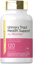 Carlyle Urinary Tract Sundhed for kvinder; 120 Kapsler; 124; Relief for kvinder; 124; med D- Mannose, Cranberry Complex & Probiotics