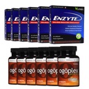 Enzyte & Ogoplex Bundle; Natural Mandlig Vitality + Prostata & Urinary Health Support - 6-pakke af hver Bundle
