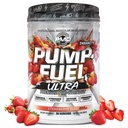 PMD Sports Pump Fuel Ultra Insanitet - Premium Pre Workout Powder & Muscle Pump, Greater Focus, Endurance & Recovery, Premium Creatin, Arginin & Beta Alanine - Strawberry Slam (30 Servere)