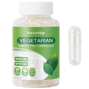 Size 000 Empty Capsules - 100 Count Clear Empty Pill Capsules Size 000 with Capsule Filling Kit, Fillable Vegan Vegetarian Capsule Empty for Vitamins, Easy for DIY Supplements