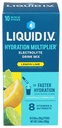Liquid IV Lemon Lime Hydration Drink Mix 10 Count, 0.56 OZ