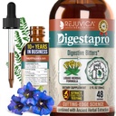 Rejuvica Health DigestaPro - Avanceret fordøjelsesbitters supplement - Flydende levering til bedre absorption - Gentian, Artiskoke, Burdock, Chanca Piedra, Ginger & mere!