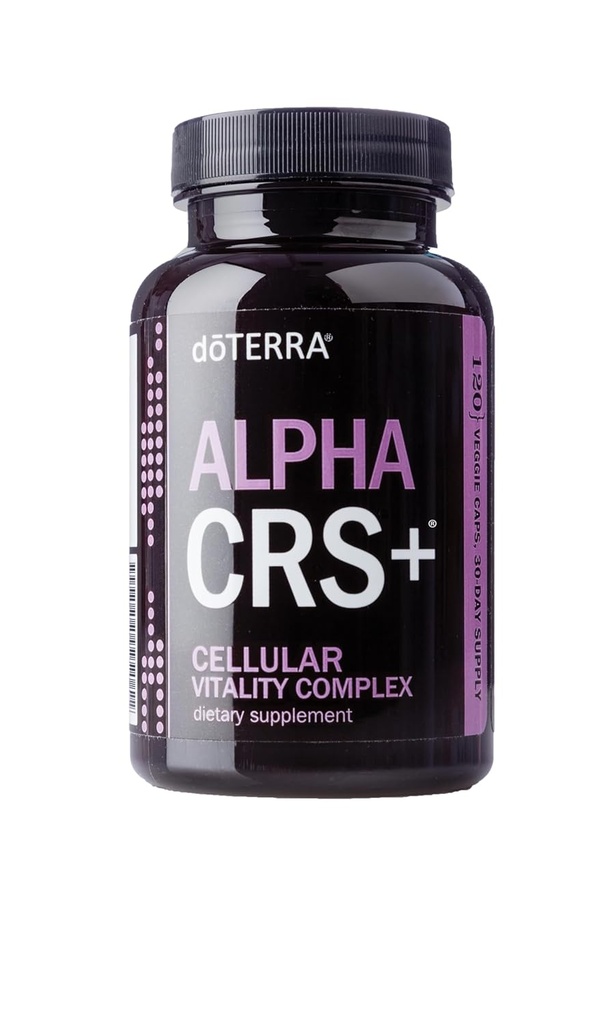 DotERRA - Alpha CRS + Cellulær Vitality Complex - Giver antioxidant beskyttelse - Forhindre opdatering af maven - 120 Veggie Caps