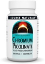 KILDE NATURALER Chrom Picolinate 200 Mcg Tablet, 240 Tælling