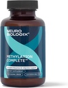 Methylering Complete - Methylerede B- Complex til hjælp 200 + Kropsprocesser - Methyl B Complex for Energy, Cell Function & Immunity Support - Forbedret Absorption Methylation Kosttilskud med B12 B6 & Folate