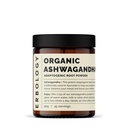 Erbology Organic Ashwagandha Powder 3.2 oz - 45 Servings - Sleep Aid - Rich in Withanolides - Sustainably Sourced Straight from Farm in India - Small Batch - Vegan - GMO-Free